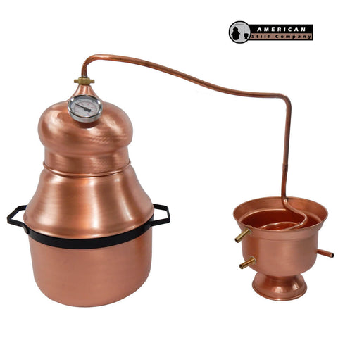 1.5 Gallon Traditional Onion-Head Copper Pot Still — copper still for sale
