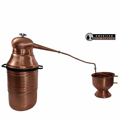 6 Gallon Traditional Onion-Head Copper Pot Still — copper still for sale