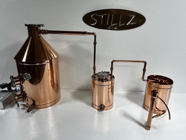 10 Gallon essential oils still 110 Volt Electric PID Controller — copper still for sale